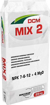 DCM MIX 2 7-6-12 + 4MGO 25 KG MINIGRAN