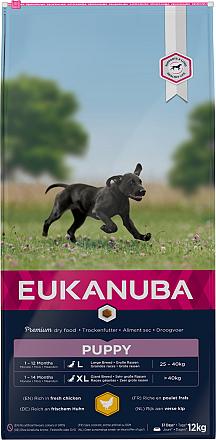 Eukanuba Hondenvoer Puppy L/XL Chicken<br> 12 kg
