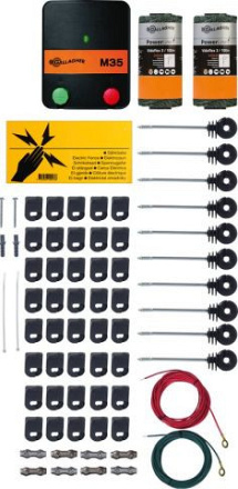 Gallagher Kattenschuttingset - M35 - 230V - 200m - 0,1 J