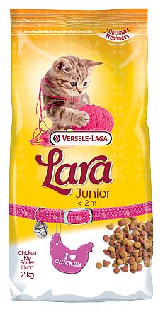 Lara kattenvoer Junior Kip 2 kg