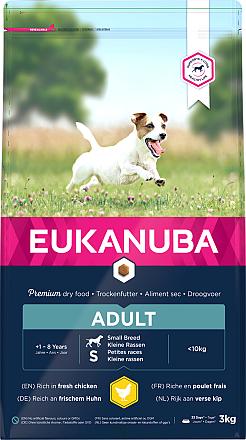 Eukanuba Hondenvoer Adult S Chicken 3 kg
