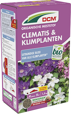 DCM Meststof Clematis & Klimplanten 1,5 kg