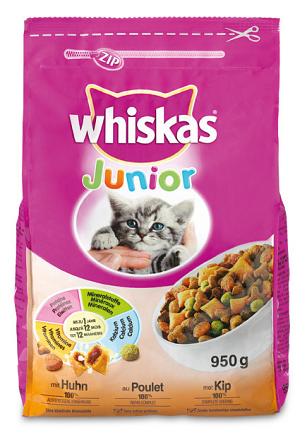 Whiskas kattenvoer Junior kip 950 gr