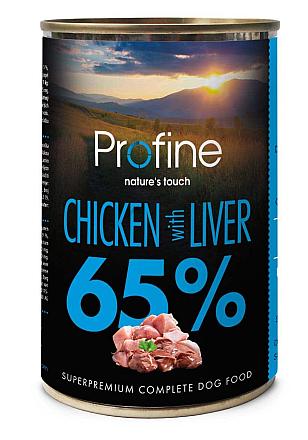 Profine Pure Meat 65% Chicken with Liver <br>400 gr