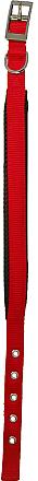 Nylon halsband Soft Protection rood