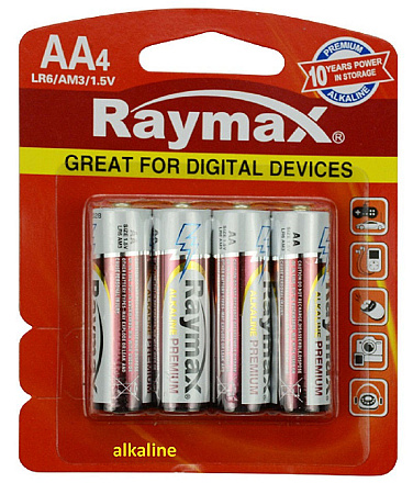 Batterij Penlite Alkaline LR6 (AA) x4st.