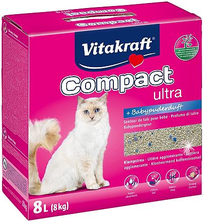 Vitakraft kattenbakvulling Compact Ultra Plus 8 kg