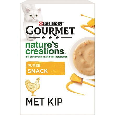 Gourmet Nature's Creations Puree Kip/Pompoen 5 x 10 gr