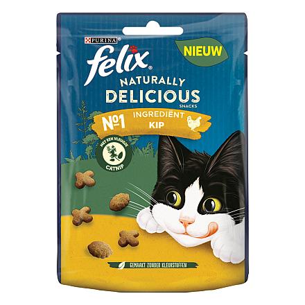 Felix Naturally Delicious Kip & Catnip 50 gr