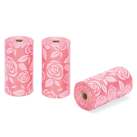 Beeztees Poepzakjes Afbreekbaar Rozengeur 12 x 15 st