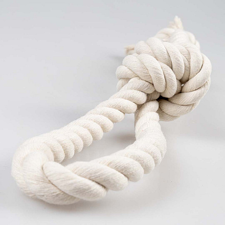 Duvo+ Hondenspeelgoed Eco Touw 2 Knopen & Lus