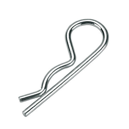 Borgveer enkel, verzinkt, 5mm