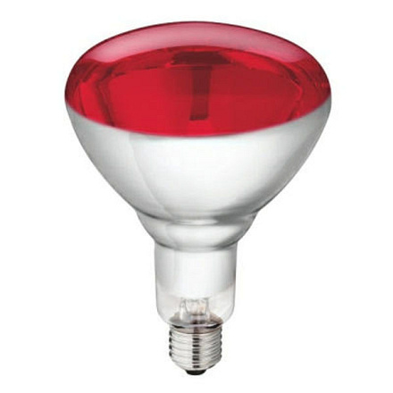 Warmtelamp Philips 150w. rood
