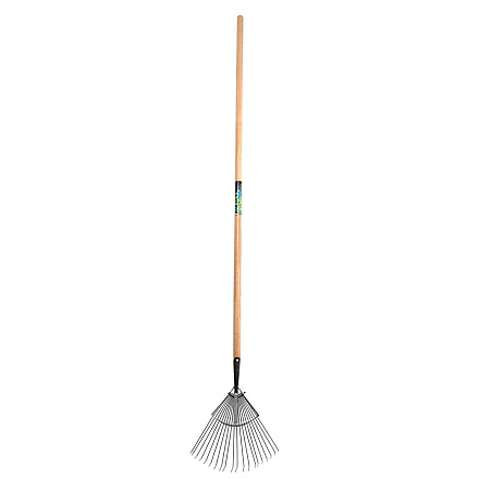 Gazonhark -MM- PROF, 20tds rond, met steel 160cm.