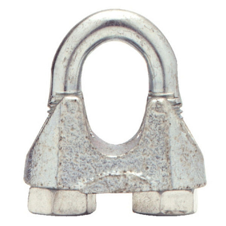Staaldraadklem verzinkt (3/8" = 10mm)