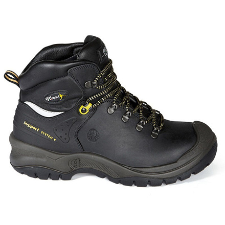 Werkschoen Grisport LEER hoog zwart sn+krn. 46