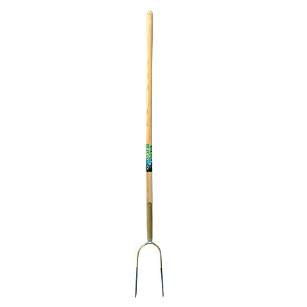 Hooivork -MM- 2tds, steel 4vt (120cm)