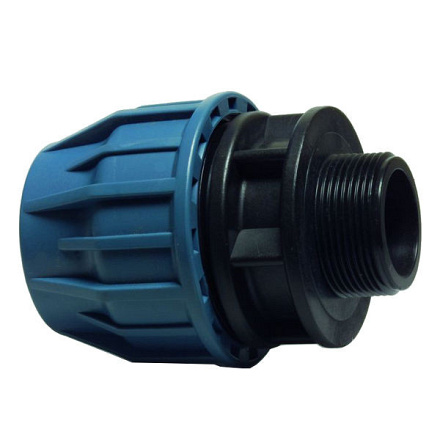 Koppeling + buitendraad 32mm x 1 bu.dr.