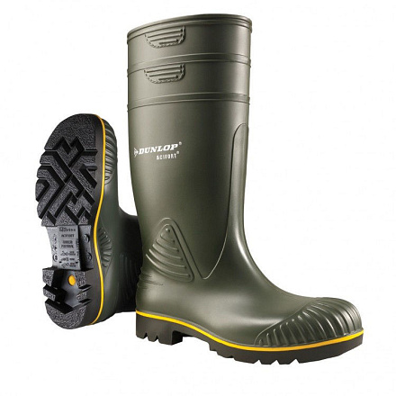 Knielaars groen Acifort Heavy Duty Dunlop (O), mt.46