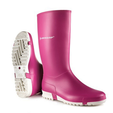 Sportlaars roze Dunlop (O), mt.38