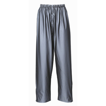 Stretch regenbroek blauw -M