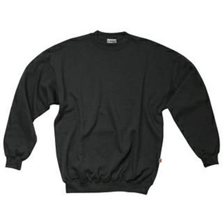 Sweater ronde hals zwart XL