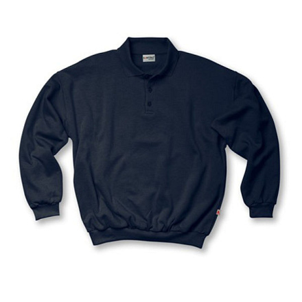 Sweater, polokraag marine M