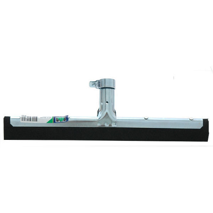 Vloertrekker metaal 35cm zwarte rubber -MM-