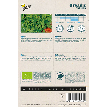 Buzzy® Organic Rucola (BIO)