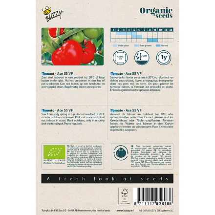 Buzzy® Organic Tomaten Ace 55 VF (BIO)