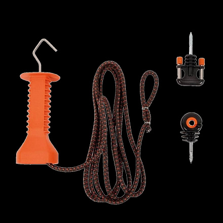 Gallagher poortset elastisch cord terra 6 meter