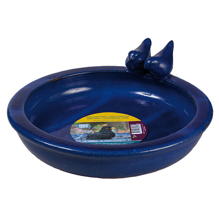 Vogelbad Rond Blauw