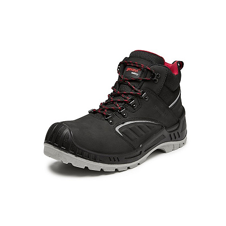 Gevavi Safety - GS44 hoge werkschoen S3 zwart maat 41