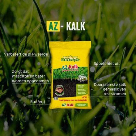 ECOstyle Gazon AZ-Kalk - 4-seizoenenkalk - 20 kg
