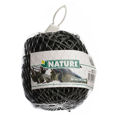BINDBUIS 3MM 50 METER ZWART