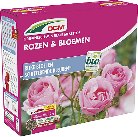 DCM Meststof Rozen & Bloemen 3 kg