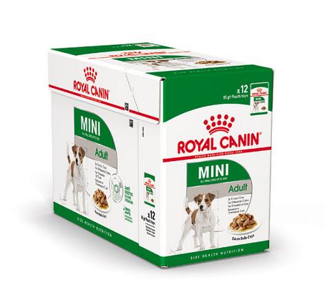 Royal Canin hondenvoer Mini Adult 12 x 85 gr