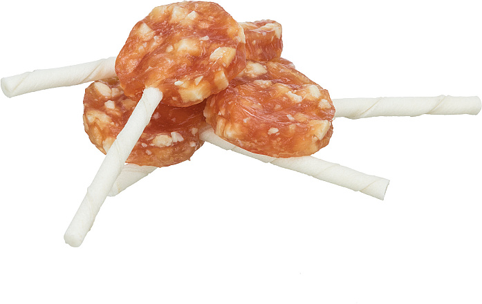 TRIXIE Denta Fun Chicken Cheese Lolly <br>10 cm