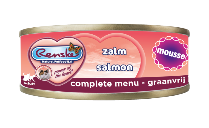 Renske kattenvoer Vers Vlees maaltijd Zalm <br>70 gr