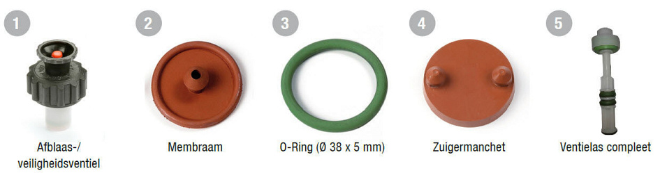 Ombouwset Viton® Prima 5 Speciaal -Gloria