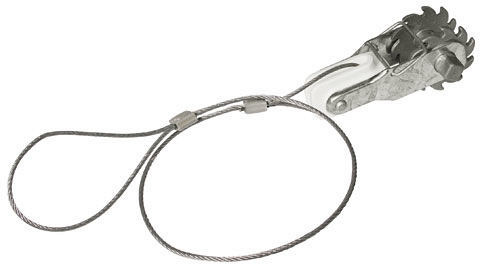 AKO Tandwiel-draadspanner met isolator en bevestigingsdraad