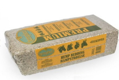 Hempbed met eucalyptus